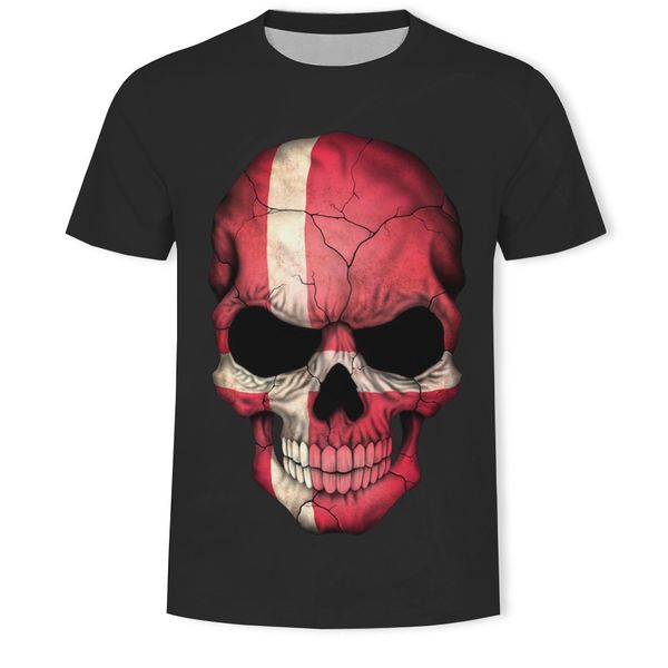 mens designer skull 3d casual short sleeve t-shirt digital printing, White;black
mens designer skull 3d casual short sleeve t-shirt digital printing, White;black