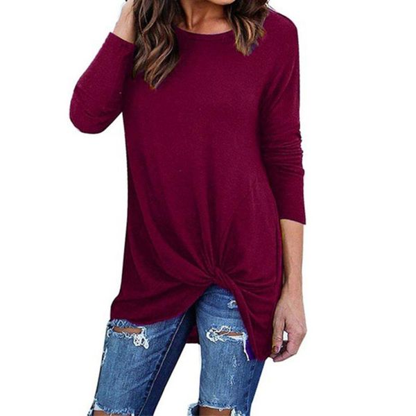 women's t-shirt shopping solid color knotted women crew neck office casual soft dating home long sleeve daily cotton blend travel, White
women's t-shirt shopping solid color knotted women crew neck office casual soft dating home long sleeve daily cotton blend travel, White