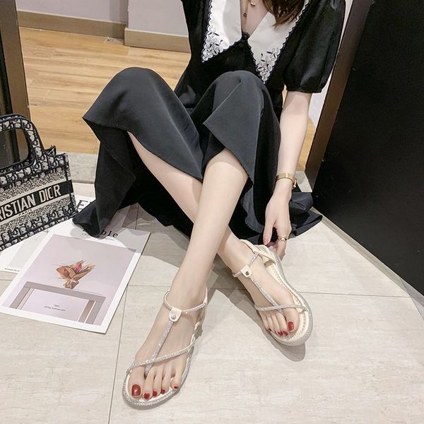 2020 sweet wedge clip toe sandals women elastic band crystal narrow band bohemia sandals women shoes summer beige green, Black
2020 sweet wedge clip toe sandals women elastic band crystal narrow band bohemia sandals women shoes summer beige green, Black