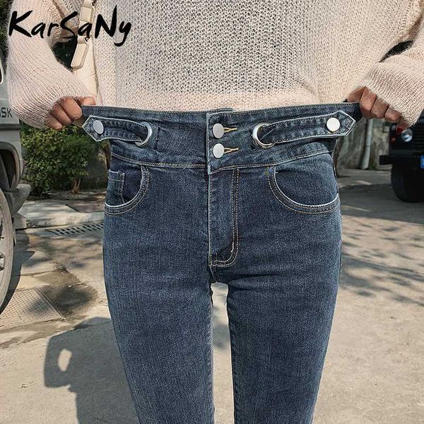 skinny jeans woman high waist double button jean skinny mujer denim pants spring women's jeans with high waist jean women 2020, Blue
skinny jeans woman high waist double button jean skinny mujer denim pants spring women's jeans with high waist jean women 2020, Blue
