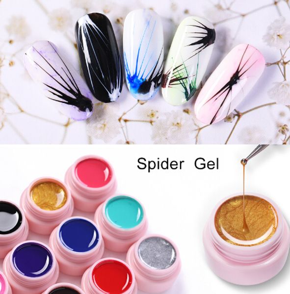 5ml spider gel creative wire drawing nail gel lacquer point to line painting gel polish pulling silk spider nail art, Red;pink
5ml spider gel creative wire drawing nail gel lacquer point to line painting gel polish pulling silk spider nail art, Red;pink