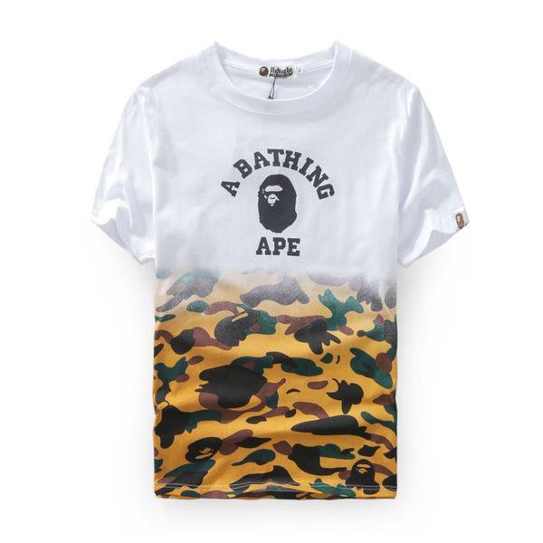 bape designer mens t shirt mens women short sleeves stitching white camouflage color tees size m-2xl, White;black
bape designer mens t shirt mens women short sleeves stitching white camouflage color tees size m-2xl, White;black