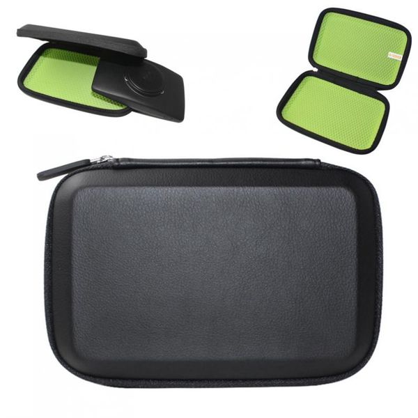 6 inch eva + pu black car gps navigator waterproof proof carrying protective shell