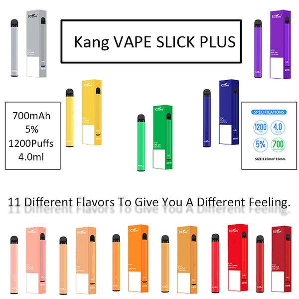Newest Kangvape Slick Plus Disposable Device Pods Vape Pens Pre-filled Starter Kits 3.5ml Cartridges Carts 550mAh Battery Empty Hot Popular
Newest Kangvape Slick Plus Disposable Device Pods Vape Pens Pre-filled Starter Kits 3.5ml Cartridges Carts 550mAh Battery Empty Hot Popular