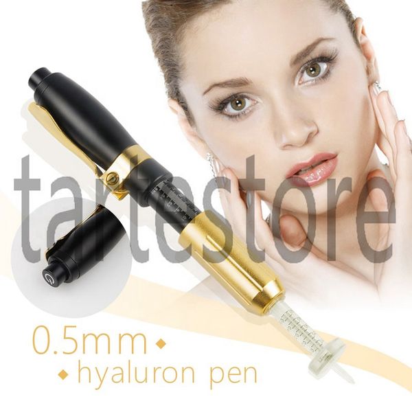 new hyaluron pen gun 0.5mm hyaluronic injection pen atomizer wrinkle removal water syringe needle injection
