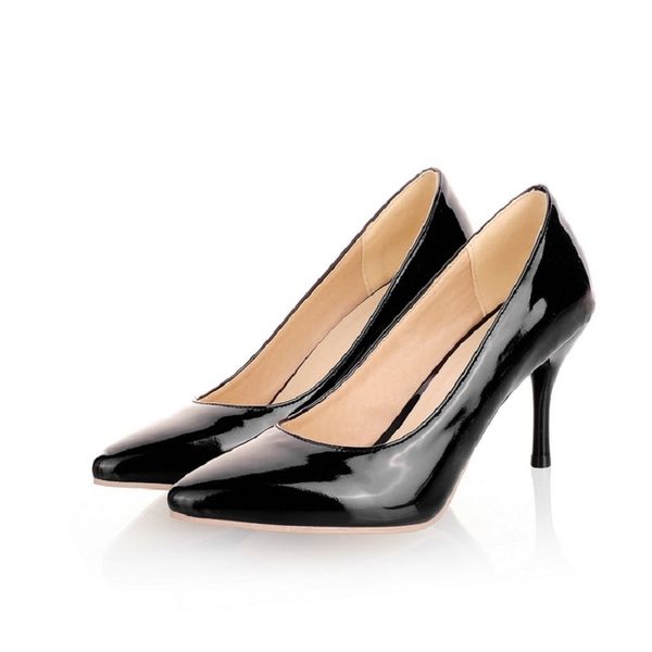 point toe cut out high heels women shoes 2019 new fashion casual pumps woman thin heel big size shoes plus size 44 45 46 47, Black
point toe cut out high heels women shoes 2019 new fashion casual pumps woman thin heel big size shoes plus size 44 45 46 47, Black