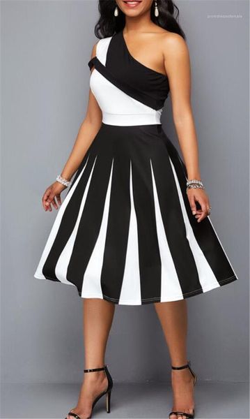 designer dresses fashion contrast color one shoulder asymmetrical party dresses elegant womens dresses plus size women, Black;gray
designer dresses fashion contrast color one shoulder asymmetrical party dresses elegant womens dresses plus size women, Black;gray