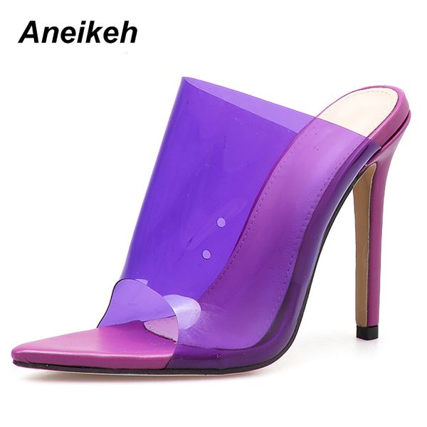 aneikeh 2019 пвх желе сандалии с открытым носком высокие каблуки женские тонкие каблуки тапочки обувь на каблуке прозрачные сандалии тапочки, Black
aneikeh 2019 пвх желе сандалии с открытым носком высокие каблуки женские тонкие каблуки тапочки обувь на каблуке прозрачные сандалии тапочки, Black