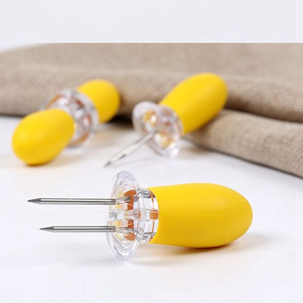 2pcs/set twin prong barbecue stainless steel bbq corn holders multifunction corn cob fork holder skewers needle bbq tools
2pcs/set twin prong barbecue stainless steel bbq corn holders multifunction corn cob fork holder skewers needle bbq tools