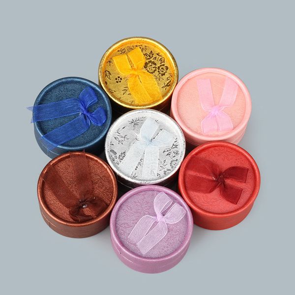 bowknot round jewelry box earring rings storage box organizer small mini gift boxes
bowknot round jewelry box earring rings storage box organizer small mini gift boxes
