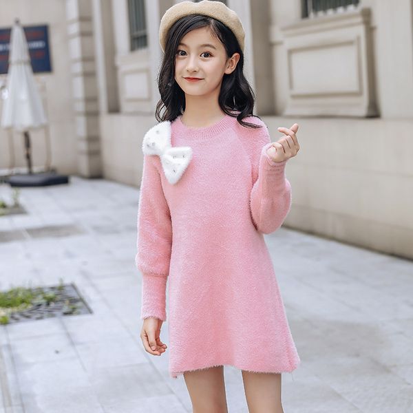 girls sweaters 2020 spring toddler cardigan teenage girls long fall&winter baby girl knit sweater bow tie sweater-dress, Blue
girls sweaters 2020 spring toddler cardigan teenage girls long fall&winter baby girl knit sweater bow tie sweater-dress, Blue