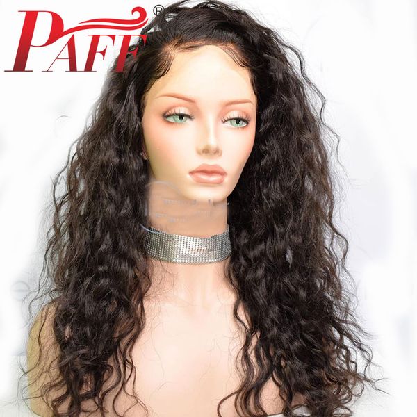 paff 360 lace frontal wig lace front human hair wigs for women pre plucked water wave brazilian remy hair 22.5*4, Black;brown
paff 360 lace frontal wig lace front human hair wigs for women pre plucked water wave brazilian remy hair 22.5*4, Black;brown
