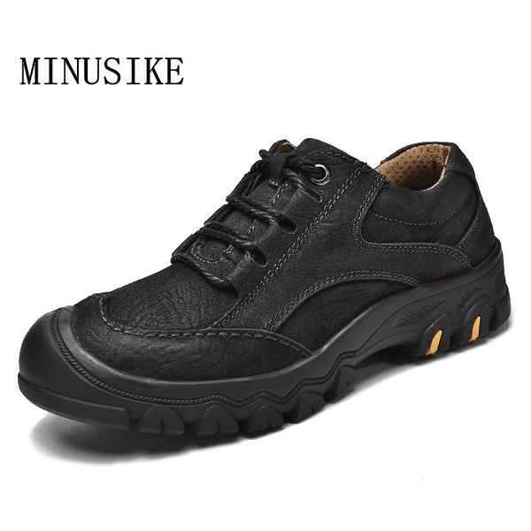 men mountain climbing sneakers soft leather casual shoes flat fashion sneakers men's outdoor anti slippery flats shoes, Black
men mountain climbing sneakers soft leather casual shoes flat fashion sneakers men's outdoor anti slippery flats shoes, Black