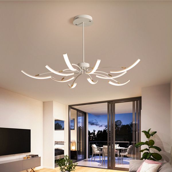 nordic chandeliermatte black/white finished modern led chandelier for living room bedroom study room adjustable new led chandelier fixture
nordic chandeliermatte black/white finished modern led chandelier for living room bedroom study room adjustable new led chandelier fixture