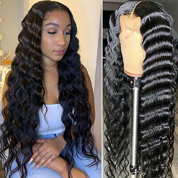 brazilian loose wave 360 lace wig human hair for black women pre plucked real 100% virgin hair hd swiss medium brown lace, Black;brown
brazilian loose wave 360 lace wig human hair for black women pre plucked real 100% virgin hair hd swiss medium brown lace, Black;brown