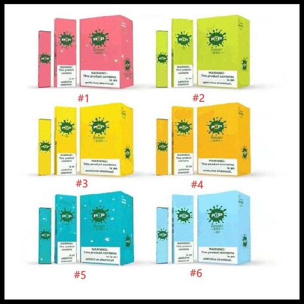 POP Одноразовая Pod Device Starter Kit 280mAh Аккумулятор 1,2 мл картридж Пустой Портативный Vape Pen против Eon Mr Fog Puff Bar
POP Одноразовая Pod Device Starter Kit 280mAh Аккумулятор 1,2 мл картридж Пустой Портативный Vape Pen против Eon Mr Fog Puff Bar