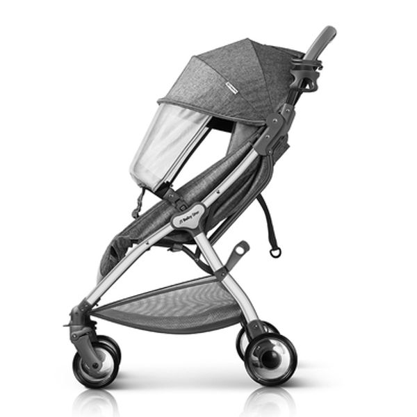 new stroller lightweight stroller on the plane high landscape stroller with safety warning strap 
new stroller lightweight stroller on the plane high landscape stroller with safety warning strap