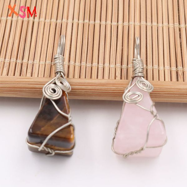 Silver Plated Natural Rose Quartzs Tiger Eye Stone Pyramid Wire Wrap Pendant Fashion Handmade Jewellery 1 Pcs
Silver Plated Natural Rose Quartzs Tiger Eye Stone Pyramid Wire Wrap Pendant Fashion Handmade Jewellery 1 Pcs