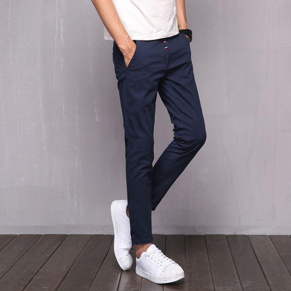 lenstid 2019 summer new casual multi-color pants men's slim fashion men's version of the wild nine pants bc825, Black
lenstid 2019 summer new casual multi-color pants men's slim fashion men's version of the wild nine pants bc825, Black