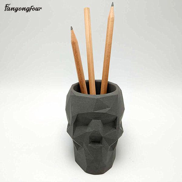 абстрактный череп цветочный горшок 3d плесень бетон силиконовая форма diy держатель ручки подсвечник цемент штукатурка инструменты для украш
абстрактный череп цветочный горшок 3d плесень бетон силиконовая форма diy держатель ручки подсвечник цемент штукатурка инструменты для украш