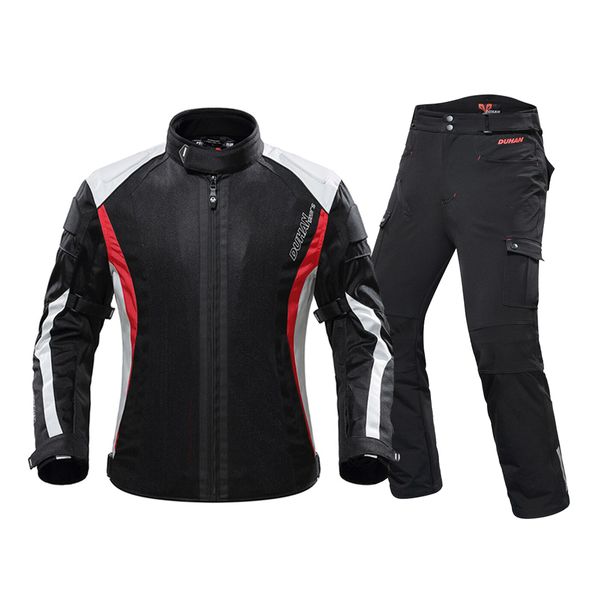 duhan motorcycle jacket men chaqueta moto breathable body armor motorcycle pants jaqueta moto suit riding jacket for summer
duhan motorcycle jacket men chaqueta moto breathable body armor motorcycle pants jaqueta moto suit riding jacket for summer