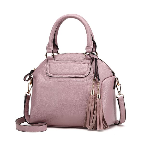 new solid color shell bag korean version of the handbag women's fashion shoulder bag messenger tassel
new solid color shell bag korean version of the handbag women's fashion shoulder bag messenger tassel