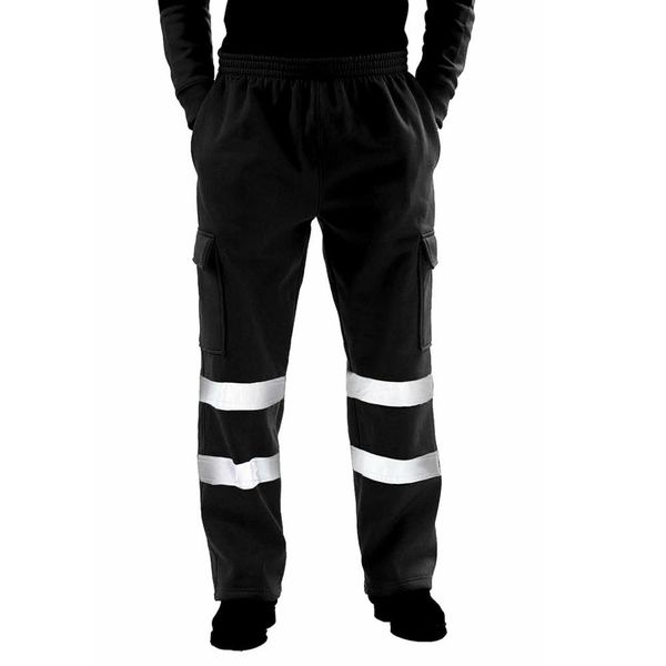 men road work high visibility overalls casual pocket work casual trouser pants outdoor straight mid pants elastic waist, Black;blue
men road work high visibility overalls casual pocket work casual trouser pants outdoor straight mid pants elastic waist, Black;blue