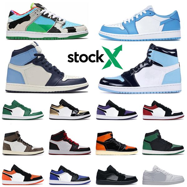 jumpman 1 men women 1s basketball shoes obsidian chunky dunky low dunk unc turbo green court purple mens sports sneakers
jumpman 1 men women 1s basketball shoes obsidian chunky dunky low dunk unc turbo green court purple mens sports sneakers