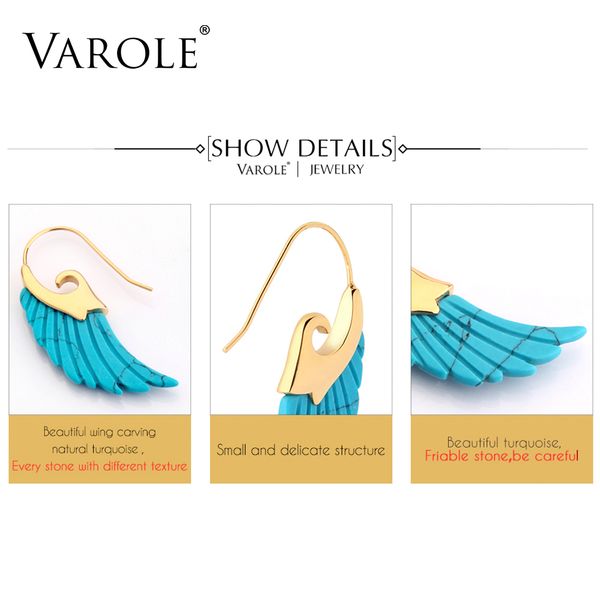 fashion- colorful natural stone feather design dangle earrings unique gold color long drop earrings for women earings brincos, Silver
fashion- colorful natural stone feather design dangle earrings unique gold color long drop earrings for women earings brincos, Silver