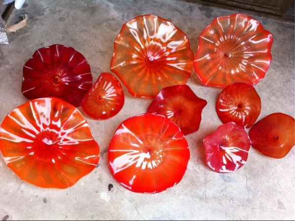 100% mouth blown borosilicate living room murano glass wall plates holiday art home blown glass wall lights
100% mouth blown borosilicate living room murano glass wall plates holiday art home blown glass wall lights