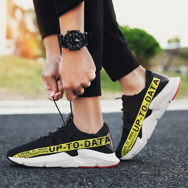 2018 summer new messi korean casual sneaker men street fashion flying weave sets of men's shoes sneakers air mesh shoes, Black
2018 summer new messi korean casual sneaker men street fashion flying weave sets of men's shoes sneakers air mesh shoes, Black