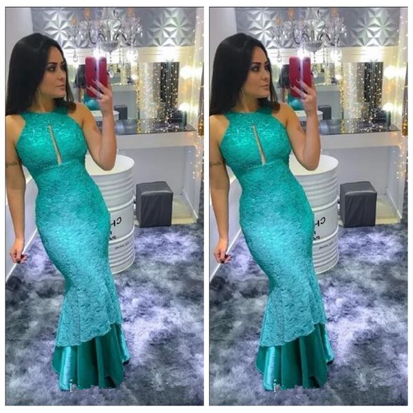 jewel neck slim lace mermaid prom dresses floor length 2020 sleeveless special occasion party gowns evening dress, Black
jewel neck slim lace mermaid prom dresses floor length 2020 sleeveless special occasion party gowns evening dress, Black