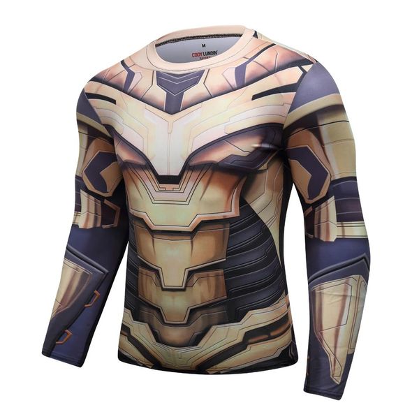 thanos 3d printed t shirts men 4 endgame compression shirt cosplay costume captain american long sleeve for male, White;black
thanos 3d printed t shirts men 4 endgame compression shirt cosplay costume captain american long sleeve for male, White;black