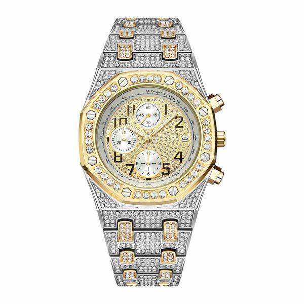все циферблаты работа роскошные мужские дизайнерские часы iced out часы bling алмазный часы хронограф из нержавеющей стали кварцевые часы ro, Slivery;brown
все циферблаты работа роскошные мужские дизайнерские часы iced out часы bling алмазный часы хронограф из нержавеющей стали кварцевые часы ro, Slivery;brown