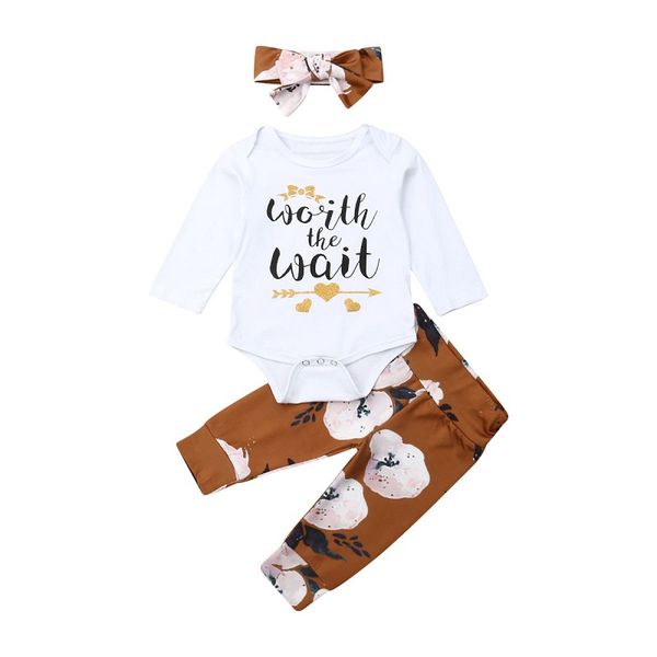 0-24m 3pcs newborn baby girl clothes white cotton headband print long pant children outfits baby clothes, Pink;blue
0-24m 3pcs newborn baby girl clothes white cotton headband print long pant children outfits baby clothes, Pink;blue