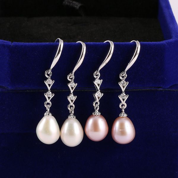 2019 new 100% nature freshwater pearl earring 8-9mm long drop earrings for women wedding gift, Golden
2019 new 100% nature freshwater pearl earring 8-9mm long drop earrings for women wedding gift, Golden