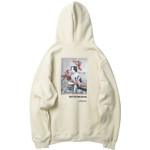 men hip hop hoodie sweatshirt angel cat print 2019 harajuku streetwear funny hoodies pullover cotton autumn hooded sweatshirts, Black
men hip hop hoodie sweatshirt angel cat print 2019 harajuku streetwear funny hoodies pullover cotton autumn hooded sweatshirts, Black