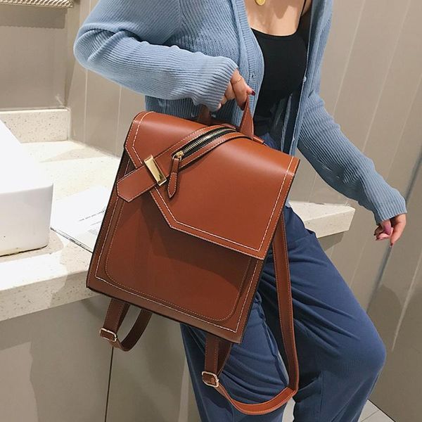 vintage pu leather women backpack preppy style backpacks women fashion school bag college backpack shoulder bag mochila feminina
vintage pu leather women backpack preppy style backpacks women fashion school bag college backpack shoulder bag mochila feminina