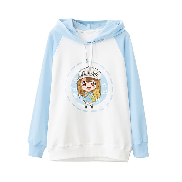 platelet kesshoban anime cells at work cosplay hoodie hood student campus cute sweet long sleeve sweatshirts, Black
platelet kesshoban anime cells at work cosplay hoodie hood student campus cute sweet long sleeve sweatshirts, Black