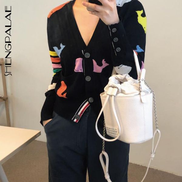 shengpalae print single breasted v-neck pockets full sleeve open stitvh women coat new spring autumn 2019 korea style fs509, Black;brown
shengpalae print single breasted v-neck pockets full sleeve open stitvh women coat new spring autumn 2019 korea style fs509, Black;brown
