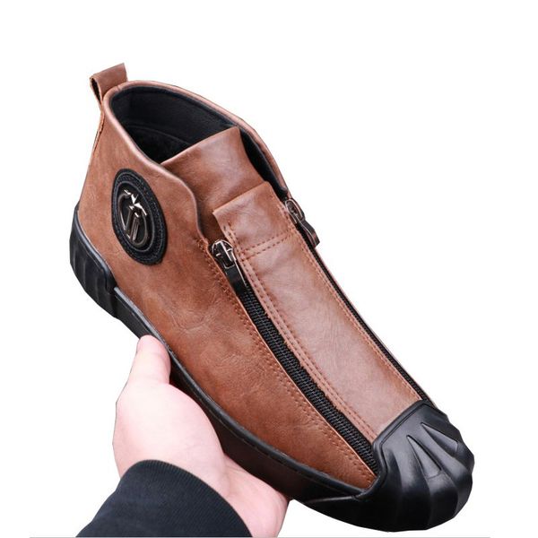 ovxuan brown walking sneakers mens metal star patchwork leisure leather travel shoes ankle boots men high flat shoes for men, Black
ovxuan brown walking sneakers mens metal star patchwork leisure leather travel shoes ankle boots men high flat shoes for men, Black