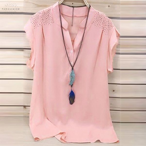 plus size blouses 5xl summer for womens and stand collar shirts streetwear v neck tunic ladies womens clothing, White
plus size blouses 5xl summer for womens and stand collar shirts streetwear v neck tunic ladies womens clothing, White