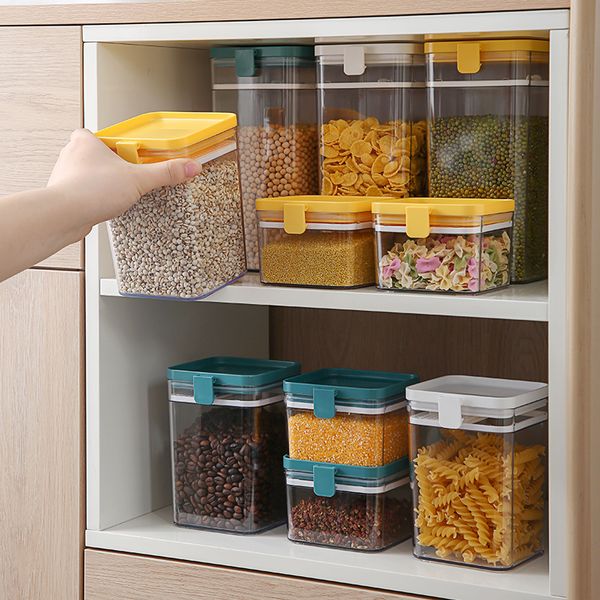 storage bottles & jars 1600/1000/500ml plastic clear airtight container kitchen stackable multigrains beans tanks
storage bottles & jars 1600/1000/500ml plastic clear airtight container kitchen stackable multigrains beans tanks