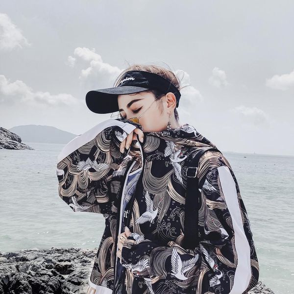 bomber jacket women baseball coat autumn summer long sleeve casual hip hop dance show harajuku stitching hooded jackets female, Black;brown
bomber jacket women baseball coat autumn summer long sleeve casual hip hop dance show harajuku stitching hooded jackets female, Black;brown