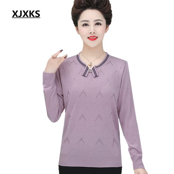 xjxks 2020 spring new women thin sweater loose plus size s-5xl wool knitted sweater women pullover, White;black
xjxks 2020 spring new women thin sweater loose plus size s-5xl wool knitted sweater women pullover, White;black