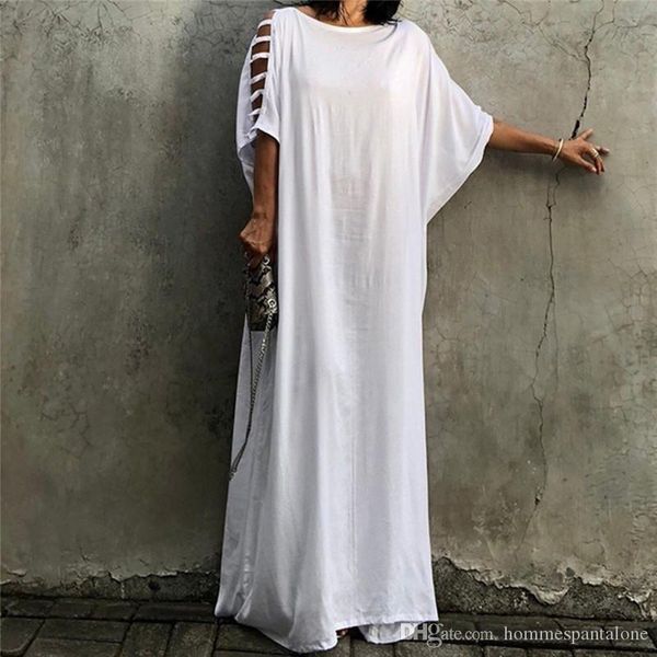 summer pure color women dress fashion designer crew neck female dresses casual ladies loose apparel with hollow out, Black;gray
summer pure color women dress fashion designer crew neck female dresses casual ladies loose apparel with hollow out, Black;gray