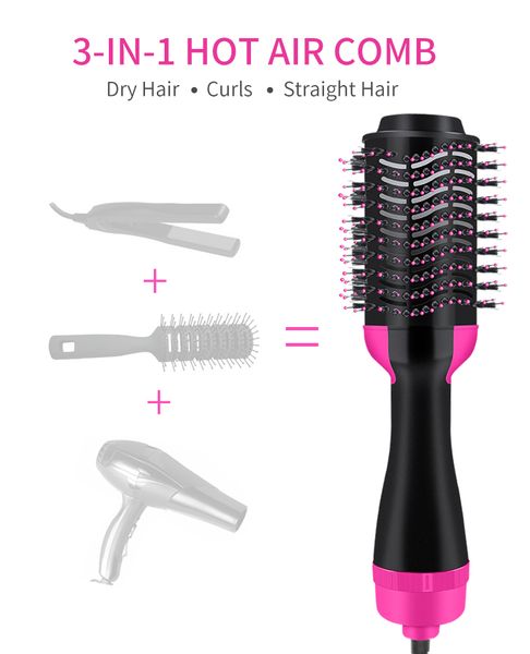 3 in 1 one step hair dryer and hair curler dry brush hairdryer blow dryer brush straightener curler styling comb valentines day gifts
3 in 1 one step hair dryer and hair curler dry brush hairdryer blow dryer brush straightener curler styling comb valentines day gifts