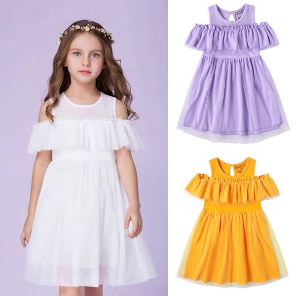 toddler kid solid summer dresses baby girls casual tulle princess dress sundress outfits clothes dresses for girls fashion dress, Red;yellow 
toddler kid solid summer dresses baby girls casual tulle princess dress sundress outfits clothes dresses for girls fashion dress, Red;yellow