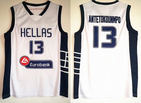 Dwayne Hellas Giannis Antetokounmpo Jersey Mens Cheap Basketball Jersey 13 Greece White Vintage stitched Shirt Classic
Dwayne Hellas Giannis Antetokounmpo Jersey Mens Cheap Basketball Jersey 13 Greece White Vintage stitched Shirt Classic