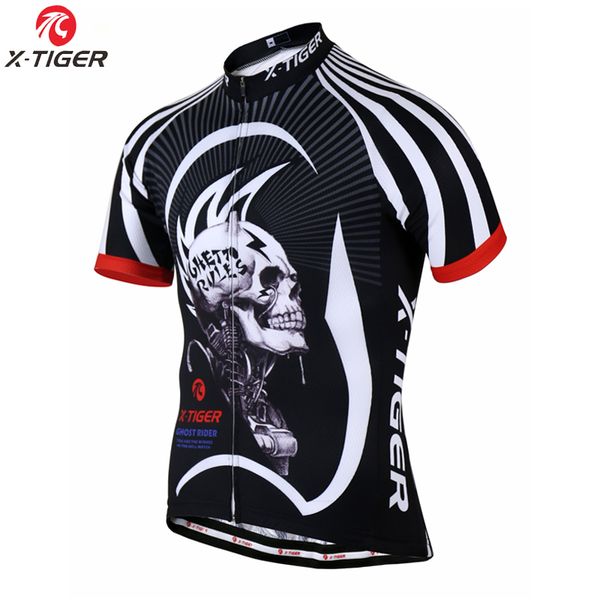 x-tiger skull breathable cycling jersey summer mtb bicycle clothing maillot roupas ciclismo bike clothes cycling clothing, Black;red
x-tiger skull breathable cycling jersey summer mtb bicycle clothing maillot roupas ciclismo bike clothes cycling clothing, Black;red